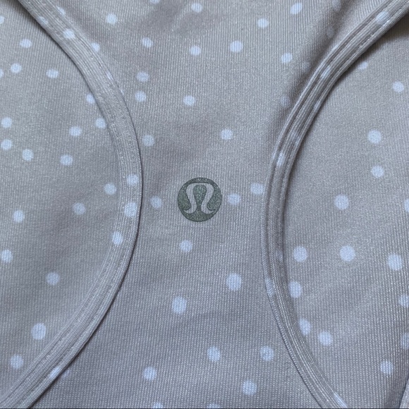 Lululemon polka dot racerback tank top - Picture 5 of 7